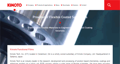 Desktop Screenshot of kimototech.com
